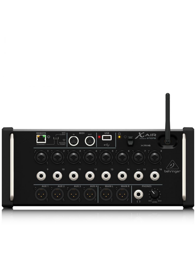 Behringer xr16 подключение к компьютеру